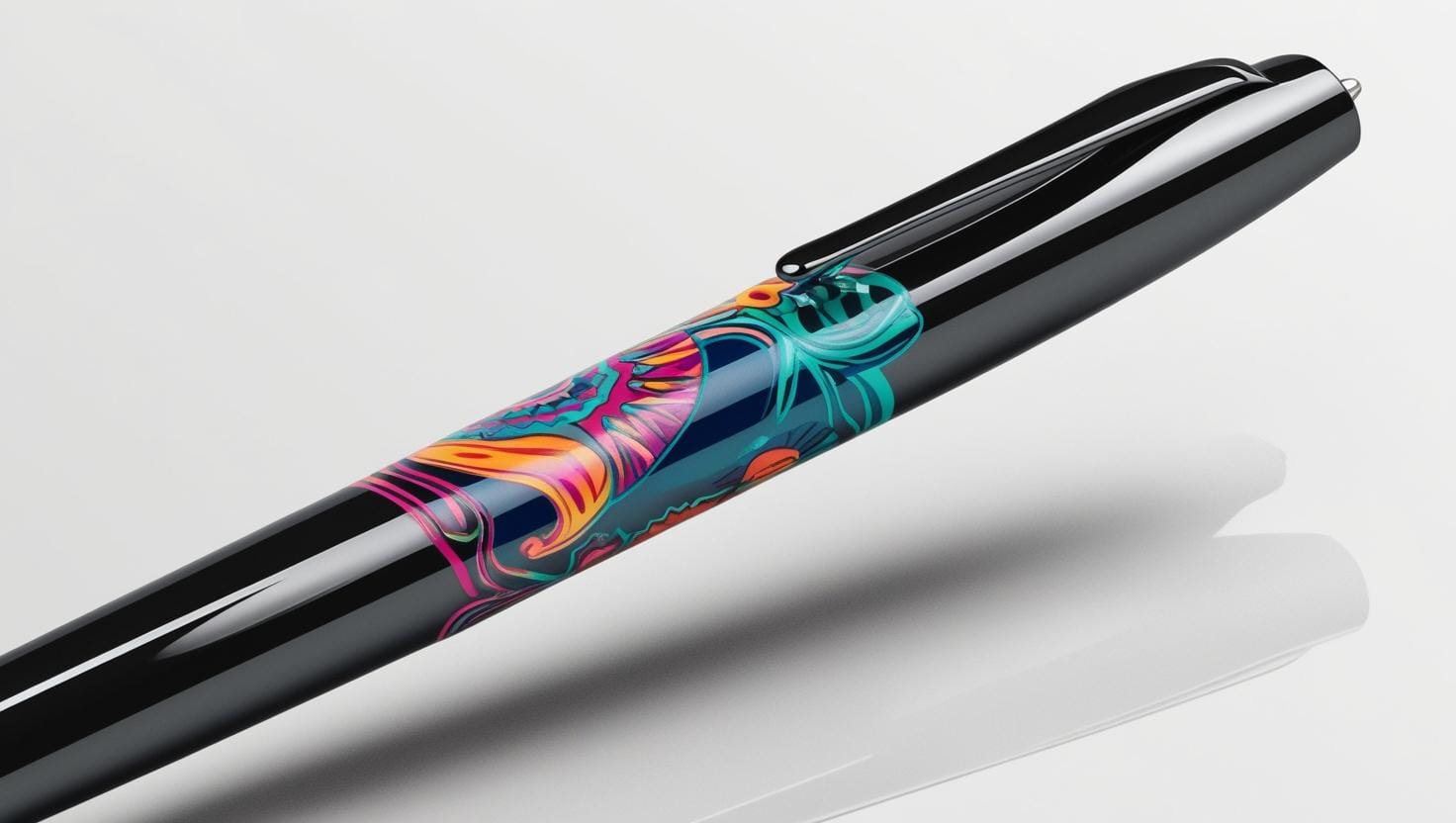 gelpen printing design on pen